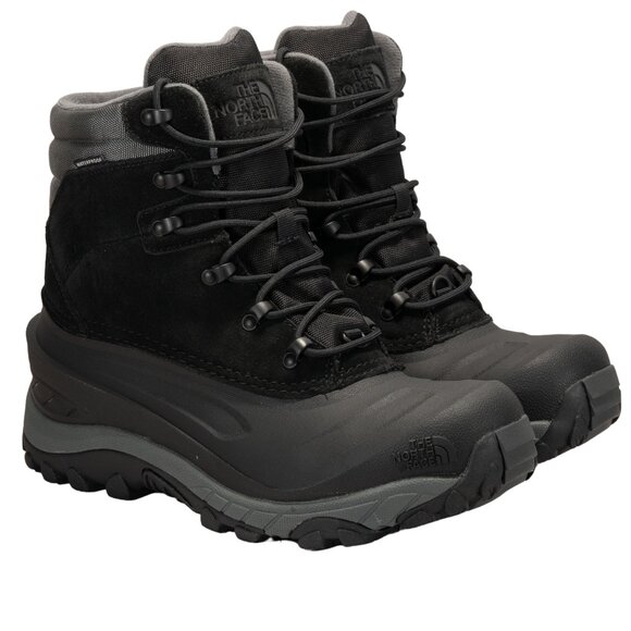The NORTH FACE Buty Zimowe Męskie CHILKAT IV Tnf Black/dark Shadow Size 8 - Picture 1 of 15